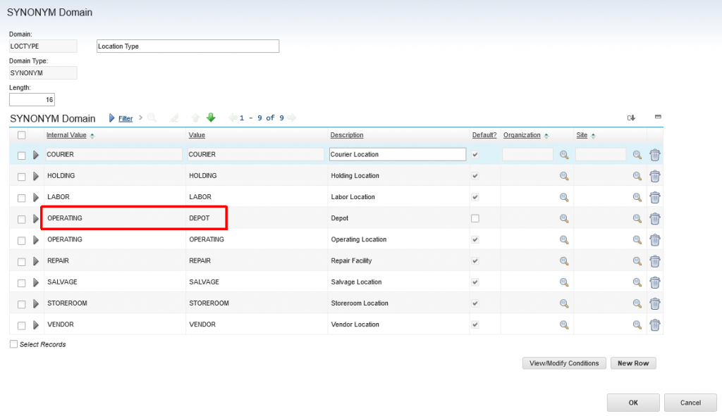 How to correctly handle synonym domains in automation script IBM