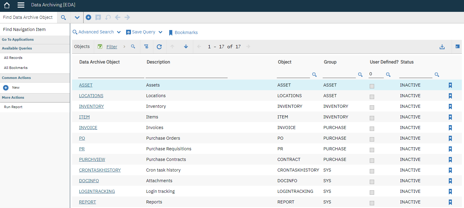 MaximoDev - Maximo Data Archiving Solutions