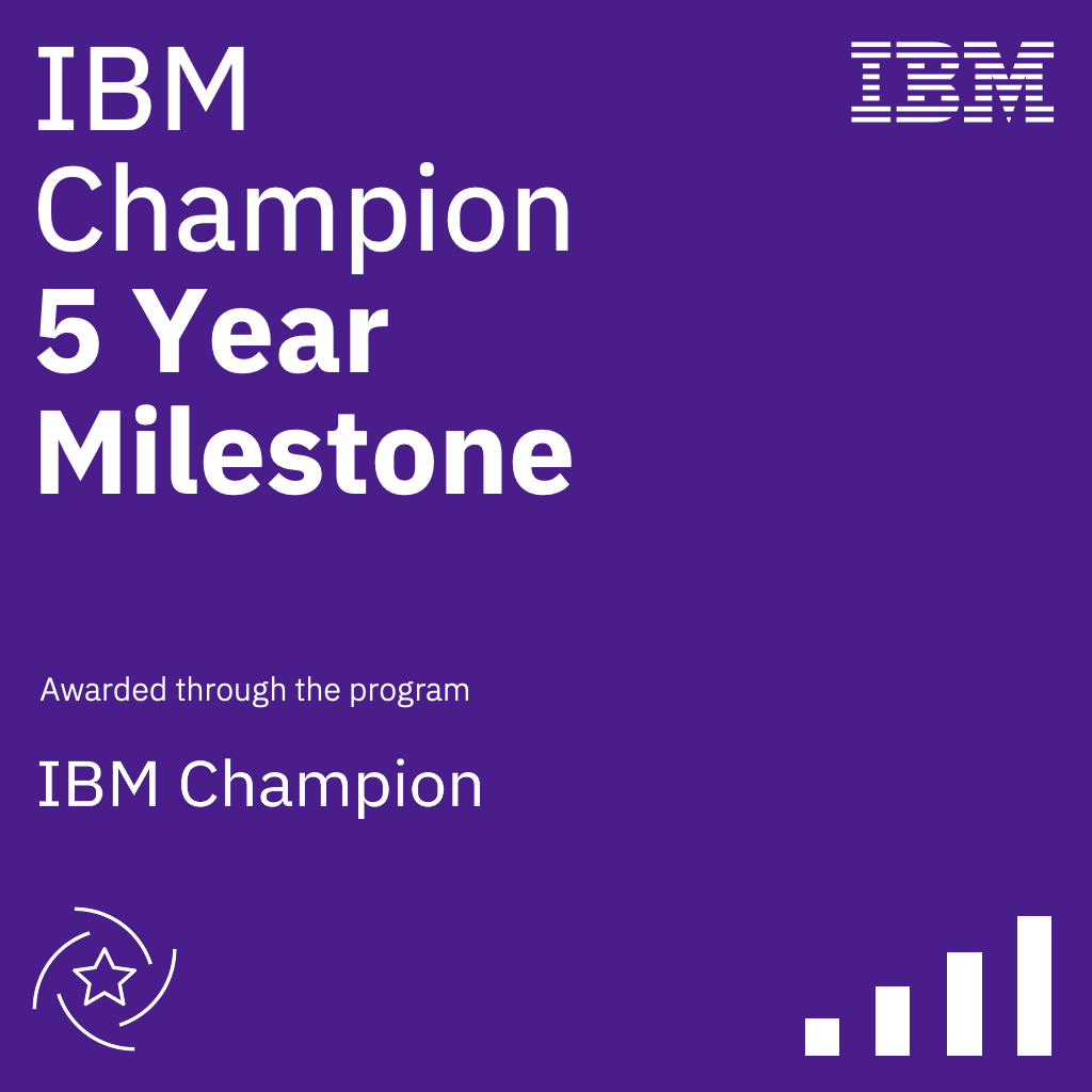IBM Champion badge